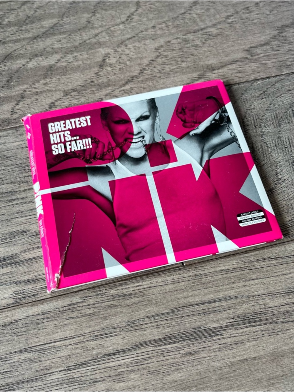 P!nk Greatest Hits… So Far!! CD - Bold Magenta Cover